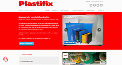 Desktop Screenshot of plastifix.nl